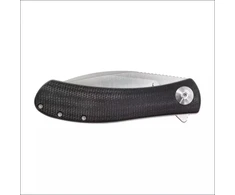 Sulankstomas peilis Trollsky Knives Mandu, juodas, riboto leidimo