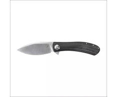 Sulankstomas peilis Trollsky Knives Mandu, juodas, riboto leidimo