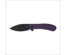 Sulankstomas peilis Trollsky Knives Mandu XL MT022-XL Liner Lock Juodas 14C28N Violetinė G10