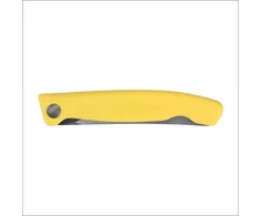 Sulankstomas peilis Victorinox Swiss Classic Pikutek 6.7838.FC1 su dantytu geležtės kraštu, geltonas