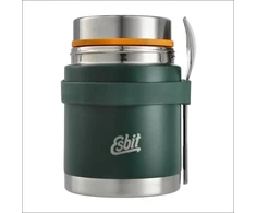 Termosas Esbit Classic Food Jug su stalo įrankiais 0,75 l žalios spalvos