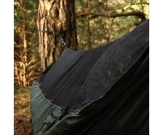 TigerWood Dragonfly V2 hamakas su tinkleliu nuo uodų žalias
