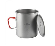 Titaninis puodas Robens Forge Duo Pot Ultralight 1,3 l – sidabrinis