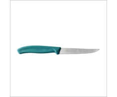 Victorinox Swiss Classic 6.7234.C1 dantyotas peilis kepsniams ir picai, žalias