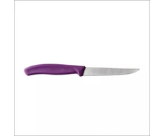 Virtuvinis peilis Victorinox Swiss Classic 6.7235.C1, dantytas, violetinis