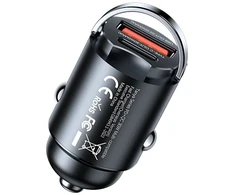 Automobilinis įkroviklis Remax RCC359 30W USB-C/USB-A juodas