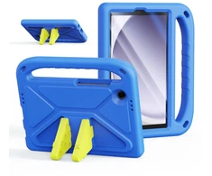 Dėklas Dux Ducis Puff Samsung X110/X115 Tab A9 8.7/X130/X135 Tab A11 8.7 mėlynas