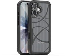 Dėklas Dux Ducis Shld Apple iPhone 17 juodas (Rhythm Pattern)