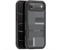 Dėklas Dux Ducis Shld Apple iPhone Air juodas (Umbra Pattern)