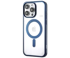 Dėklas HDD Electro MagSafe Case Apple iPhone 15 mėlynas
