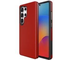Dėklas Perfectionists Triangle Case Samsung S908 S22 Ultra 5G raudonas