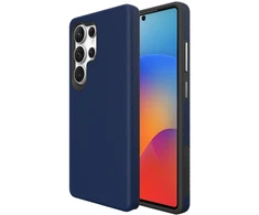 Dėklas Perfectionists Triangle Case Samsung S908 S22 Ultra 5G tamsiai mėlynas