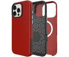 Dėklas Perfectionists Triangle Mag Case Apple iPhone 15 Pro Max raudonas