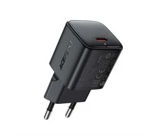 Įkroviklis Acefast A117 20W GaN USB-C juodas