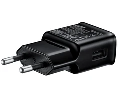Įkroviklis Samsung EP-TA200NBE 15W + Type-C kabelis juodas