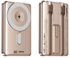 Išorinė baterija Power Bank Remax CX-2 15W MagSafe 10000mAh auksinė