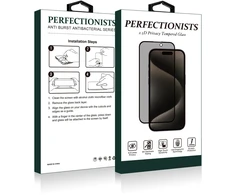 LCD apsauginis stikliukas 2.5D Privacy Perfectionists Samsung S936 S25 Plus/S937 S25 Edge juodas