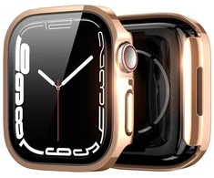 LCD apsauginis stikliukas/dėklas Dux Ducis Hamo Apple Watch 45mm rožinis