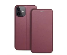 Reach Dėklas Book Elegance Xiaomi Redmi Note 14 Pro 5G/Poco X7 tamsiai raudonas