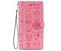 Reach Dėklas Cat-Dog Samsung A546 A54 5G rožinis