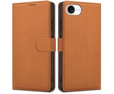 Reach Dėklas Fancy Wallet Samsung A356 A35 5G rudas