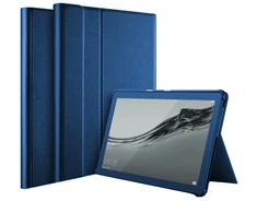 Reach Dėklas Folio Cover Samsung X110/X115 Tab A9 8.7/X130/X135 Tab A11 8.7 tamsiai mėlynas