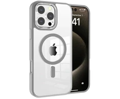 Reach Dėklas Premium Mag Cover Apple iPhone 15 Plus pilkas