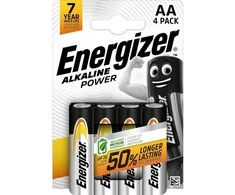 Šarminis elementas Energizer Alkaline Power LR6 (AA) 1.5V 4 vnt.