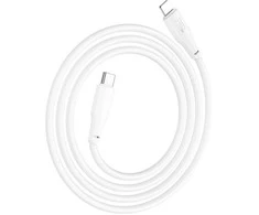 USB kabelis Hoco X93 PD20W USB-C to Lightning 1.0m baltas