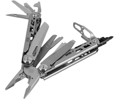 Daugiafunkcis įrankis M-TAC Multitool Type 12 14-in-1, plieno spalvos