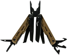 Daugiafunkcis įrankis M-TAC Multitool Type 13 17-in-1, rudas / juodas