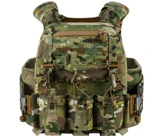 Taktinis plokščių nešiklis M-TAC Cuirass Tiger Elite, plokštėms ESAPI Large, „Multicam“