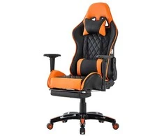 Re Stock Furniture Žaidimų kėdė „Etna“, oranžinė
