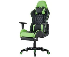 Re Stock Furniture Žaidimų kėdė „Etna“, žalia