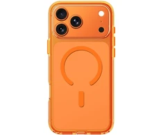 Objektyvas „AmazingThing“ minimalaus dydžio dėklas su magnetiniu objektyvu, skirtas „iPhone 17 Pro“ – oranžinis