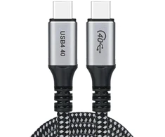 Choetech XCC-1040 USB-C – USB-C kabelis 240W 8K 60Hz 1.2m – juodos spalvos
