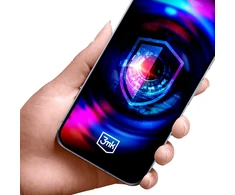 3MK HardGlass Max Privacy su aplikatoriumi skirta Apple iPhone Air