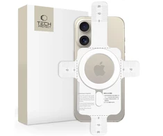 Dėklas Tech-Protect MagMat MagSafe magnetinis žiedas universalus - baltas