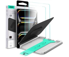 ESR UltraFit Tempered Glass 2-pack for iPad Pro 11” 5 / 6 / 2024-2025