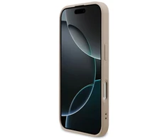 Guess 4G Classic dėklas skirtas Apple iPhone 17 rožinės spalvos