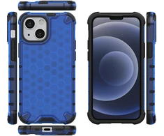 Hurtel Apsauginis dėklas iPhone 13 mini – mėlynas, korio raštas