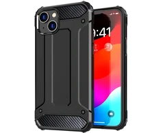 Hurtel Hibridinis „Hybrid Armor“ dėklas iPhone 15 Plus – mėlynas