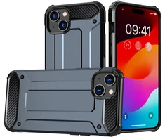 Hurtel Hibridinis „Hybrid Armor“ dėklas iPhone 15 Plus – mėlynas
