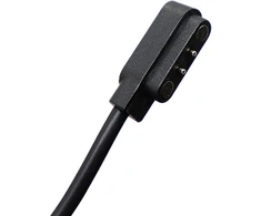 Hurtel HUL-01 Magnetic Charger 2-pin 2.8mm for 60cm Smartwatches – Juodas