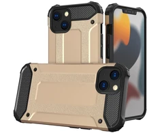 Hurtel Hybrid Armor dėklas iPhone 13 mini – auksinis