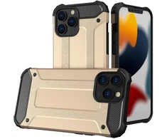 Hurtel Hybrid Armor dėklas iPhone 13 Pro Max – auksinis