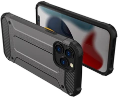 Hurtel Hybrid Armor dėklas iPhone 14 Pro – mėlynas