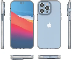 Hurtel iPhone 14 Pro Max dėklas Spring Case – šviesiai mėlynas