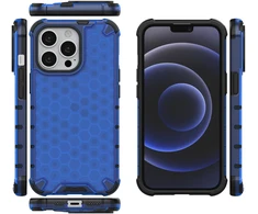 Hurtel Korio rašto dėklas iPhone 13 Pro – mėlynas