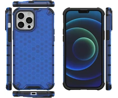 Hurtel Korio rašto dėklas iPhone 13 Pro Max – mėlynas